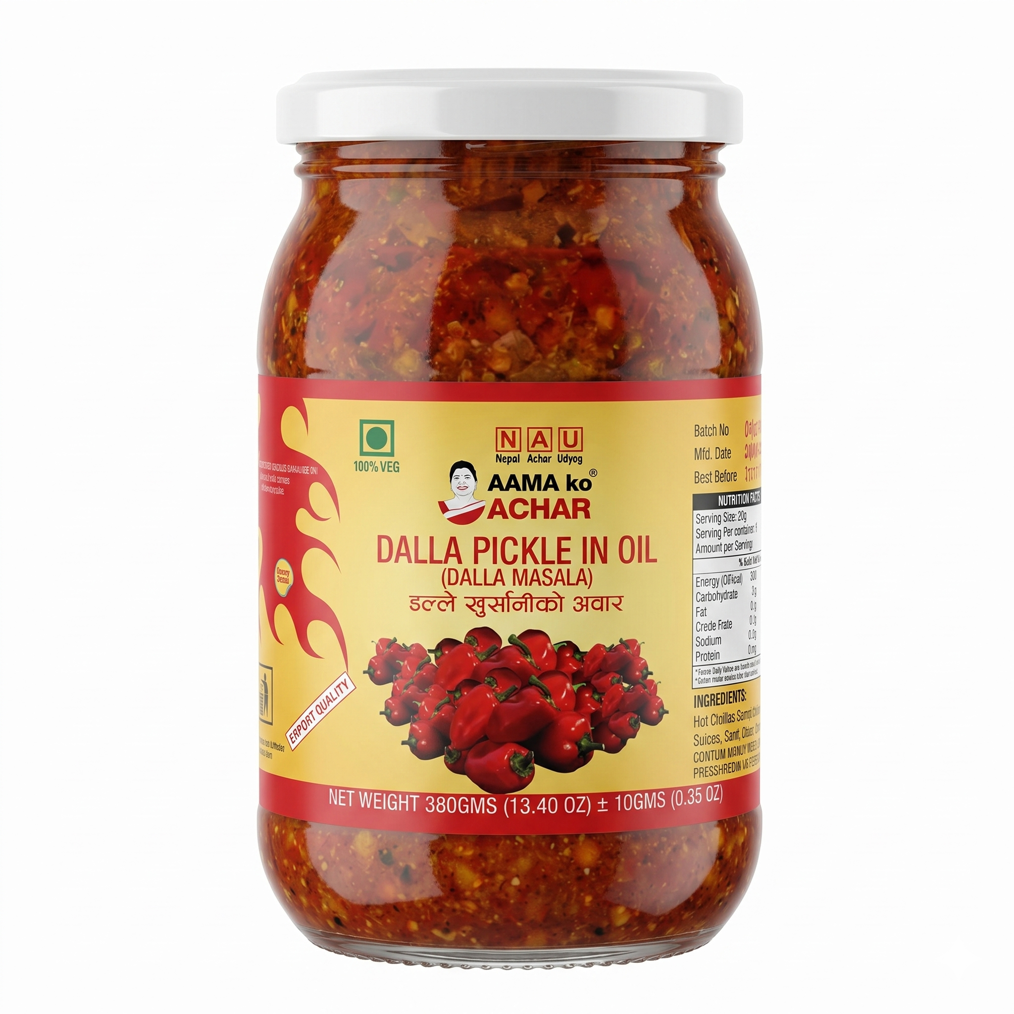 Aama Ko Dalla Pickle in Oil