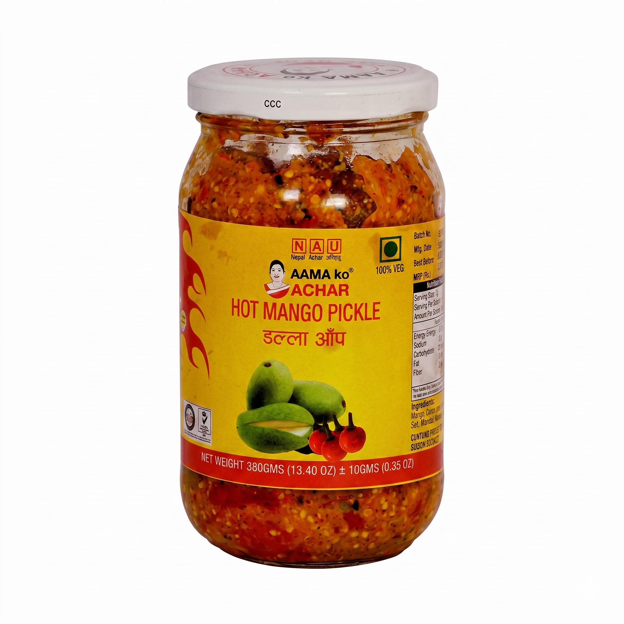 Aama ko Hot Mango Pickle